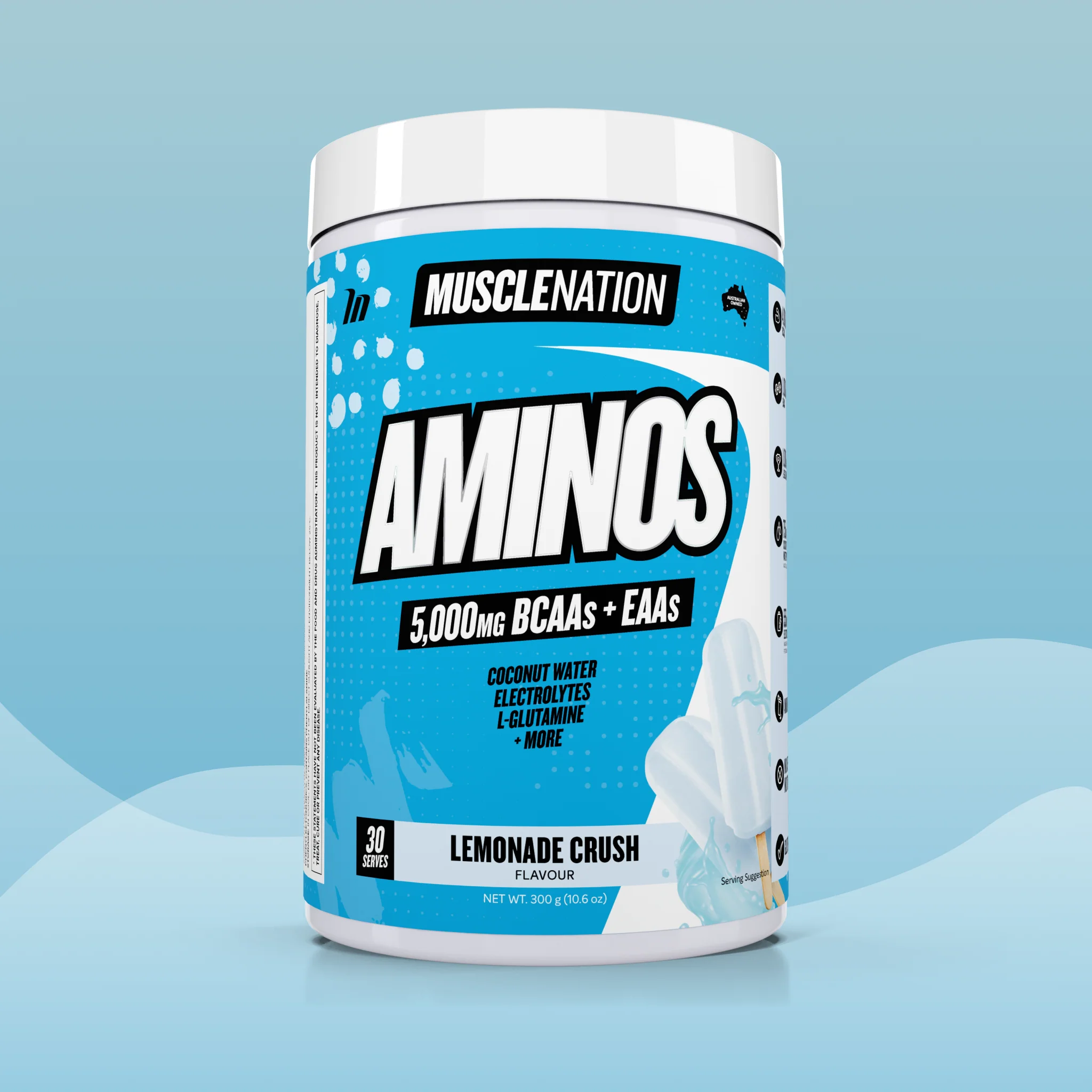 AMINOS + HYDRATION - Lemonade Crush - 30 serves
