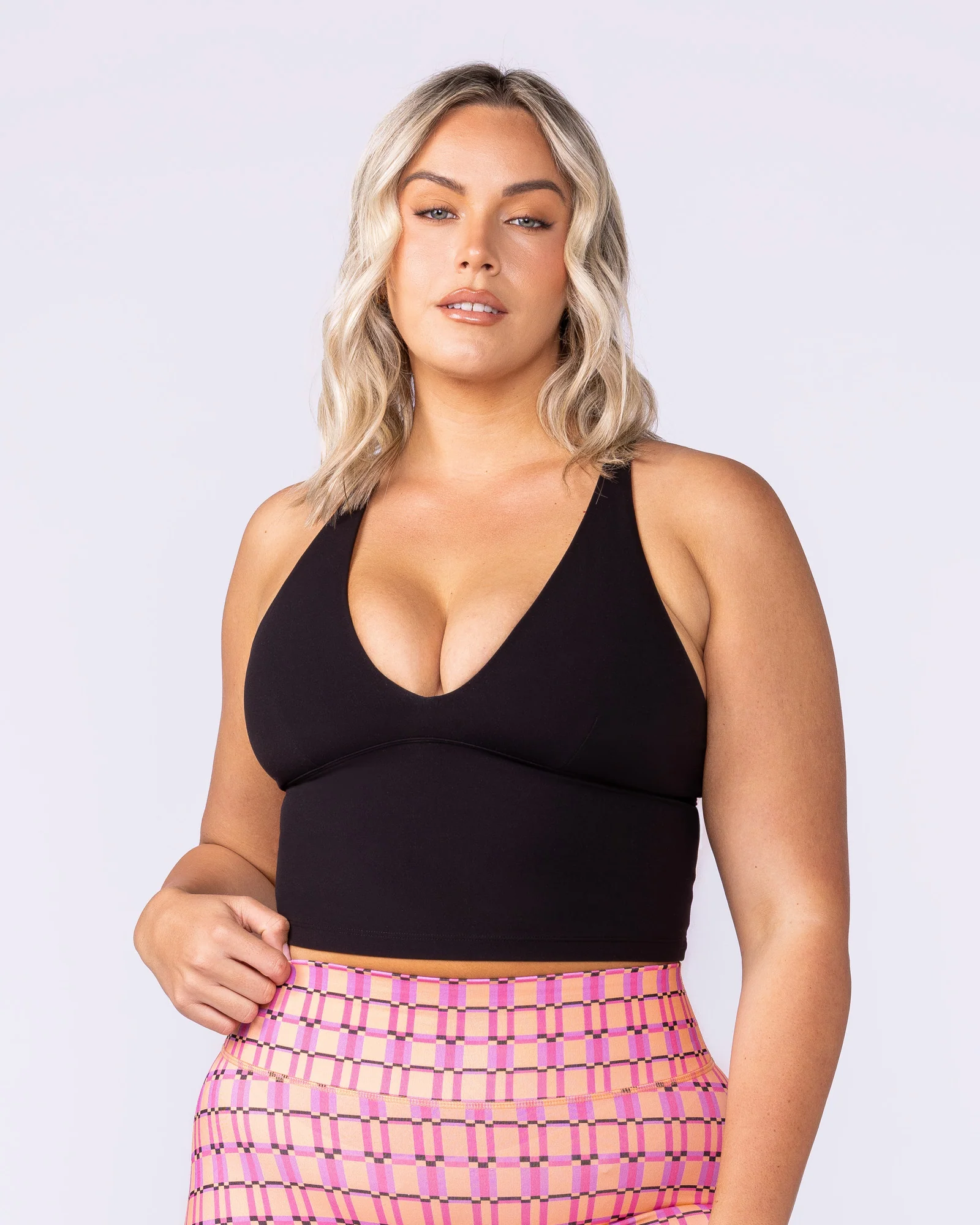 Influence Bra Tank - Black