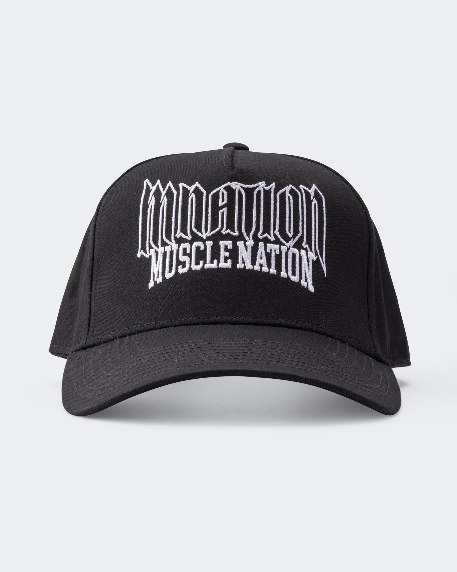 Metal A-Frame Hat - Black