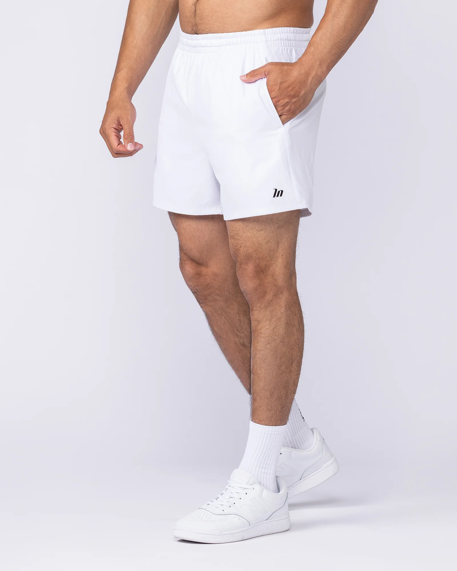 New Heights 4" Shorts - White