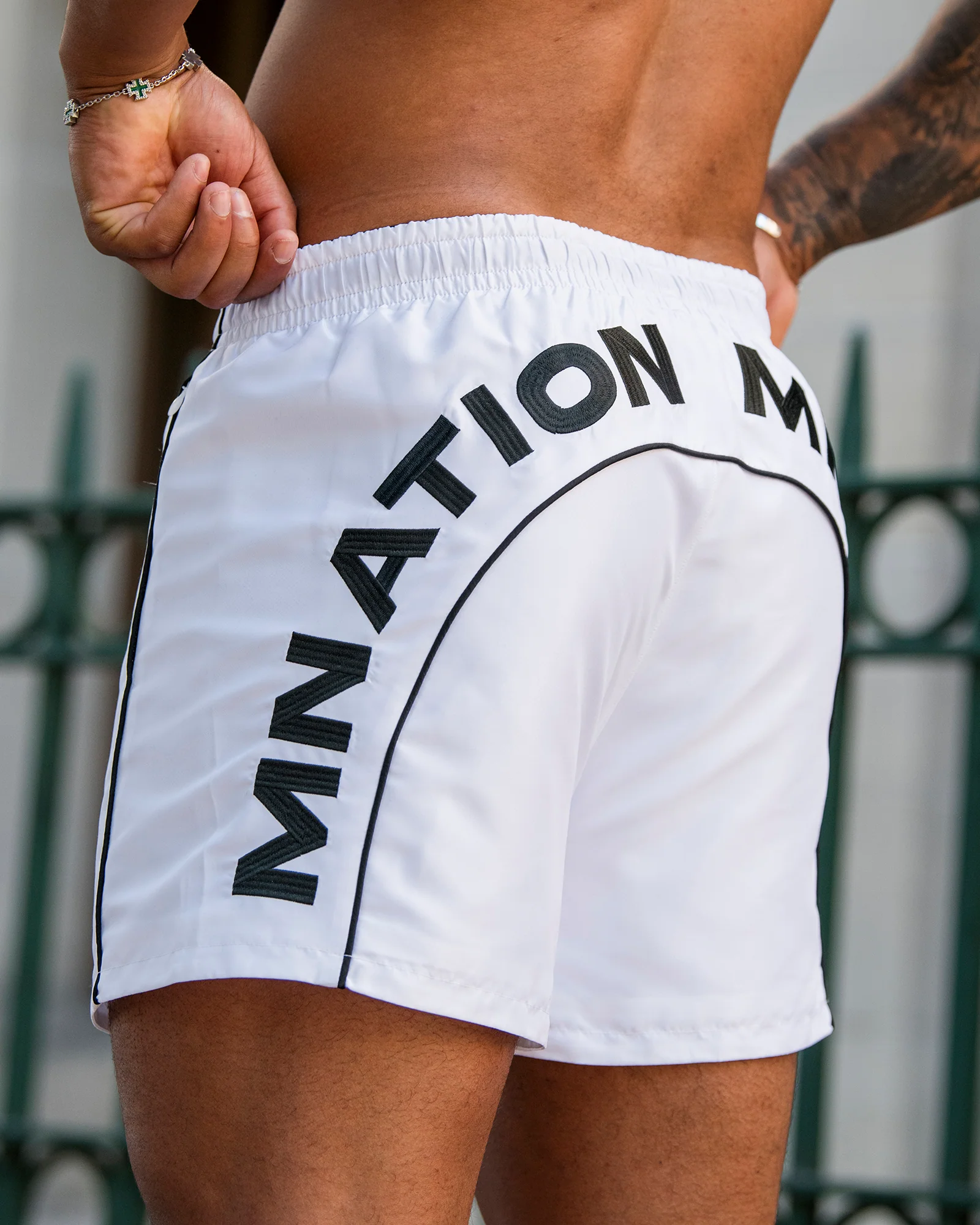 Overdrive 4" Shorts - White